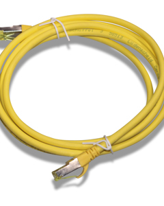 Ethernet cable connectorized 2m RJ45 CAT 6 S/FTP yellow